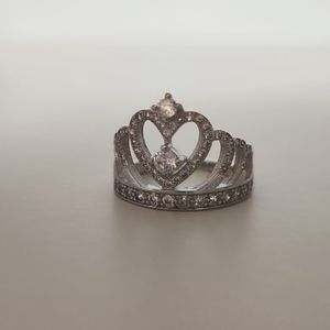 Tiara Ring .925 Sterling Silver